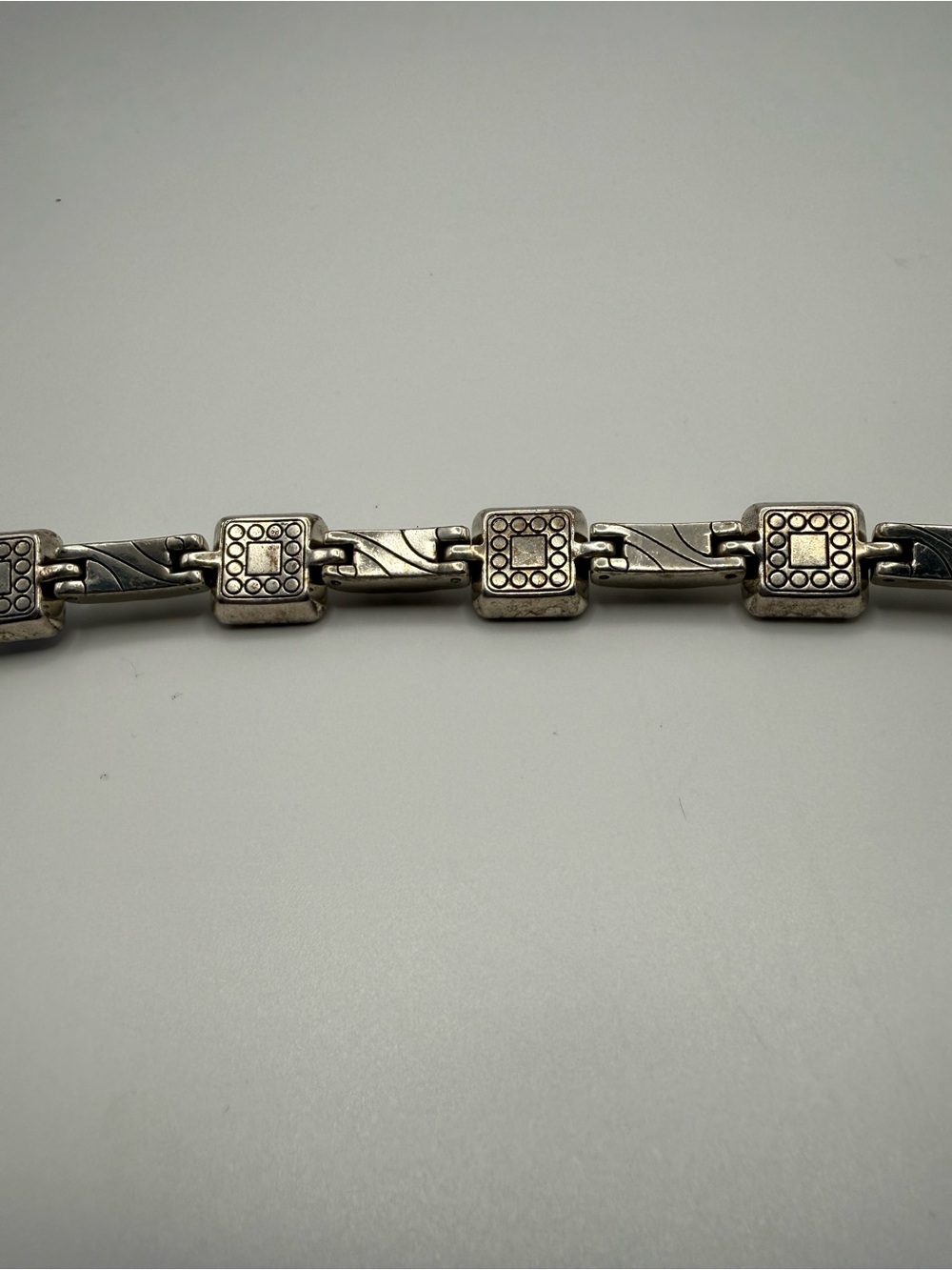 Brighton Silver-Tone Bracelet with Violet-Blue Stones - Picture 5 of 10